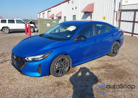 2025 Nissan Sentra Sr из США, поврежденный, VIN 3N1AB8DV8SY312226